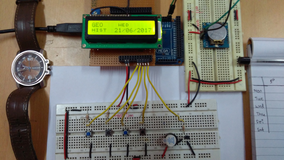 Arduino based Automatic School Bell System Engineers Garage